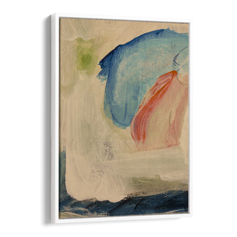 Elegant GENTLE BRUSHSTROKES, ABSTRACT PAINTINGS in soft hues, enhancing modern decor with artistic flair.