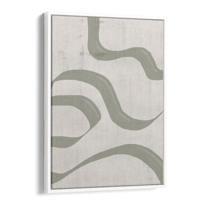 GREEN WAVES NO.2 , ABSTRACT PAINTINGS