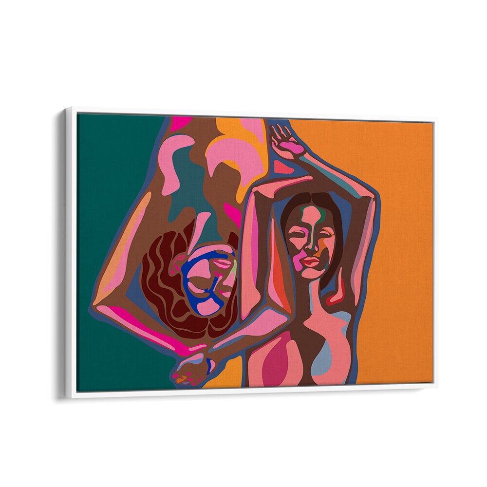 Vibrant artwork from MARIA A KARLA II, PORTRAITS & FIGURATIVE ILLUSTRATIONS showcasing expressive figures and colors.