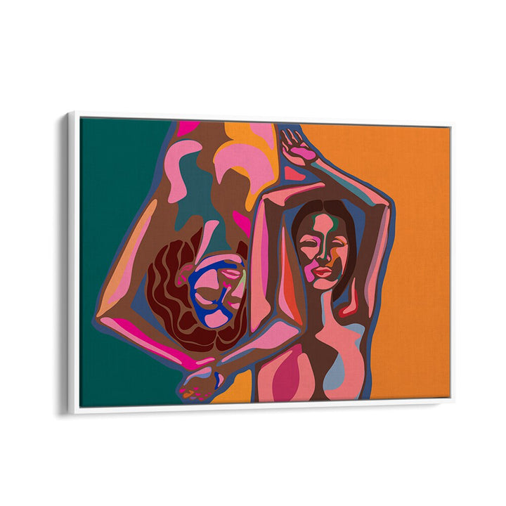 Vibrant artwork from MARIA A KARLA II, PORTRAITS & FIGURATIVE ILLUSTRATIONS showcasing expressive figures and colors.