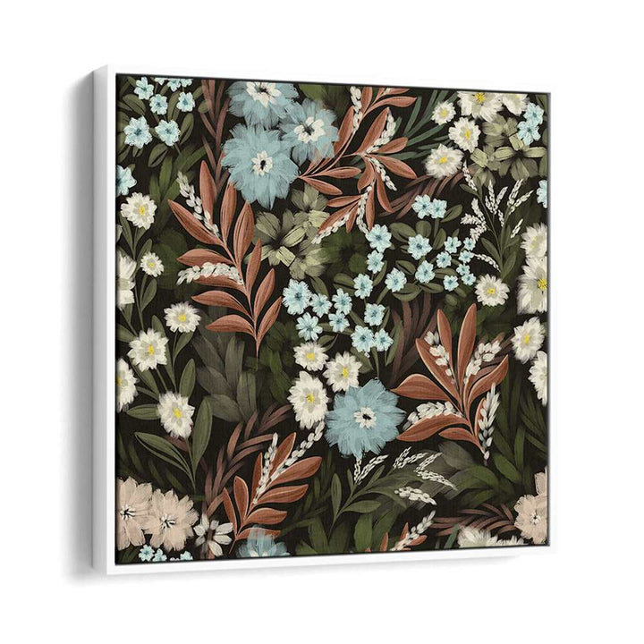 FOREST BOTANICALS , FLORAL FLOWER PAINTINGS