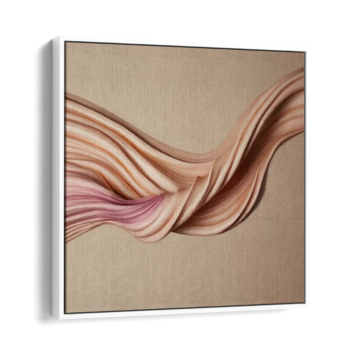 Elegant swirls in the MOOV - DIPTYCH B, ABSTRACT PAINTINGS, perfect for modern home aesthetics and versatility.