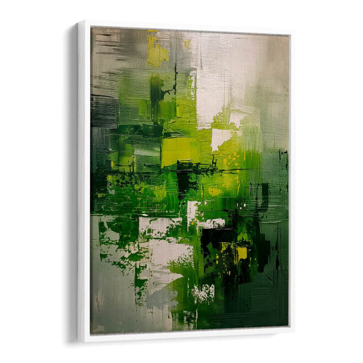 CONTEMPORART - MATCHA III , ABSTRACT PAINTINGS