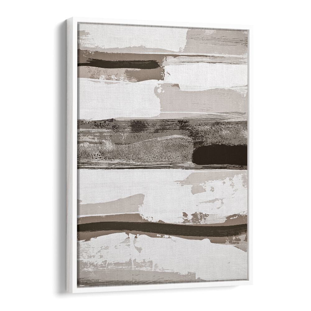 Neutral Layers of Paint, abstract paintings showcasing elegant brushstrokes to enhance any space's aesthetic.
