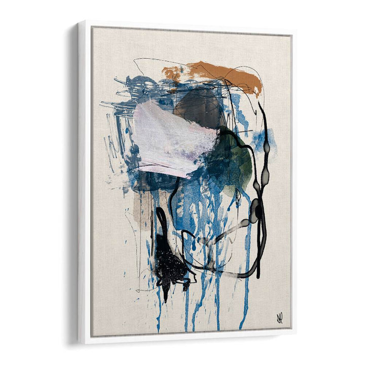 Elevate your decor with TWIN ABSTRACT I, a captivating abstract painting featuring vibrant colors and dynamic shapes.