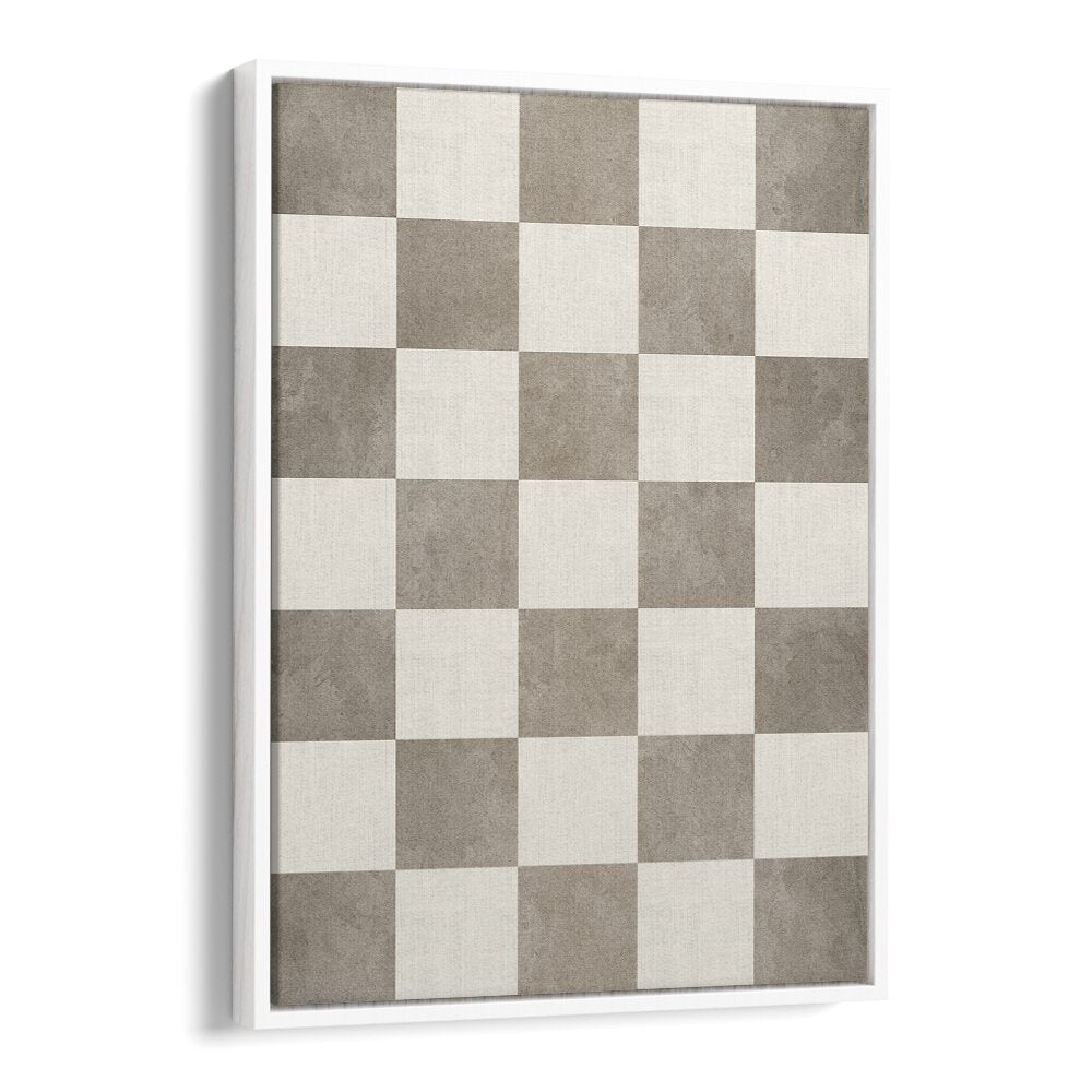 Elegant Geometric Rhythm art print enhances spaces with captivating 3D shapes, perfect for modern decor.