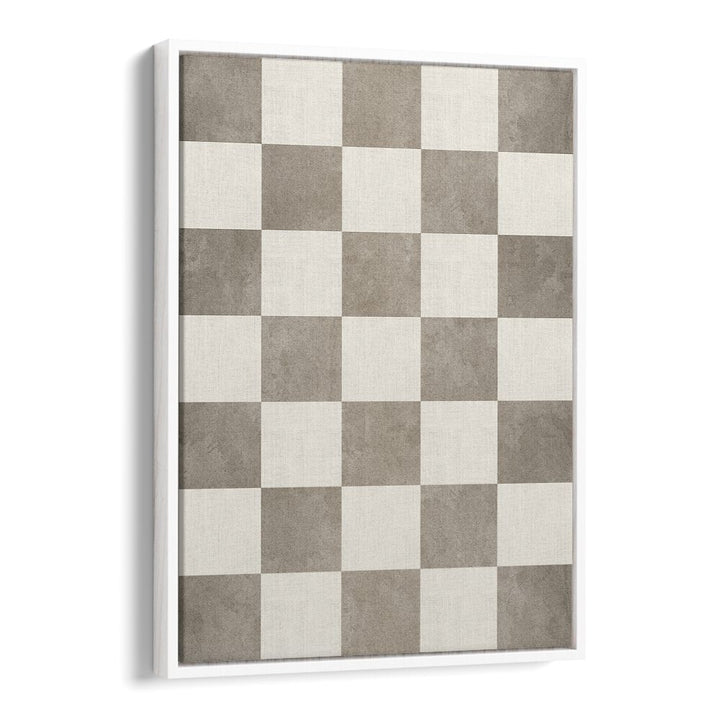 Elegant Geometric Rhythm art print enhances spaces with captivating 3D shapes, perfect for modern decor.