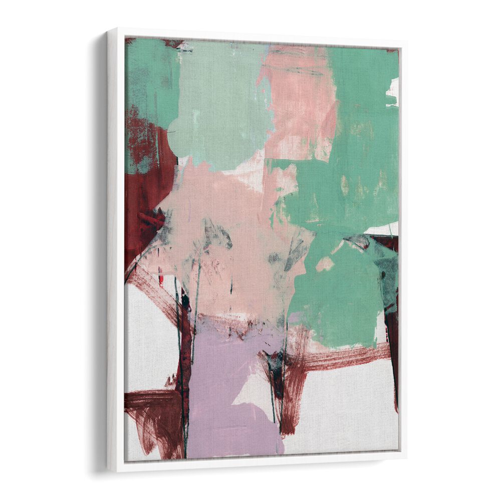 Vibrant BLUE PINK DUSKY III, ABSTRACT PAINTINGS blend hues to transform your space with captivating art.