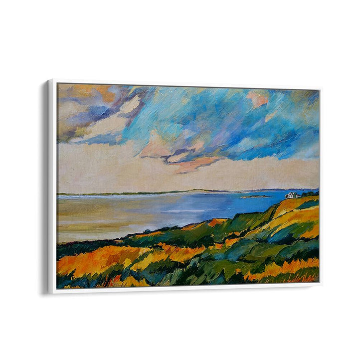 BAY IN CAPE COD , BEACH PAINTINGS