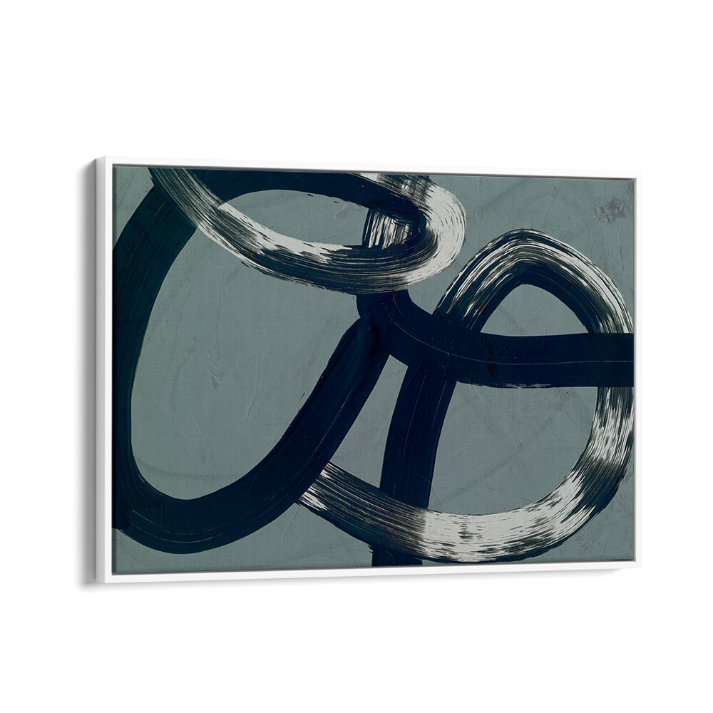 Elegant UNDER OVER, ABSTRACT PAINTINGS featuring dynamic brush strokes and modern design for versatile decor.