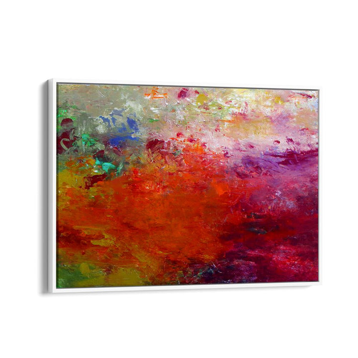 Vibrant hues and earthy tones blend in LANDSCAPE DESIGN II, ABSTRACT PAINTINGS, perfect for transforming any space.
