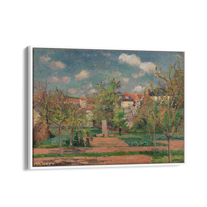 GARDEN IN FULL SUNLIGHT (LE JARDIN AU GRAND SOLEIL, PONTOISE) , VINTAGE PAINTINGS