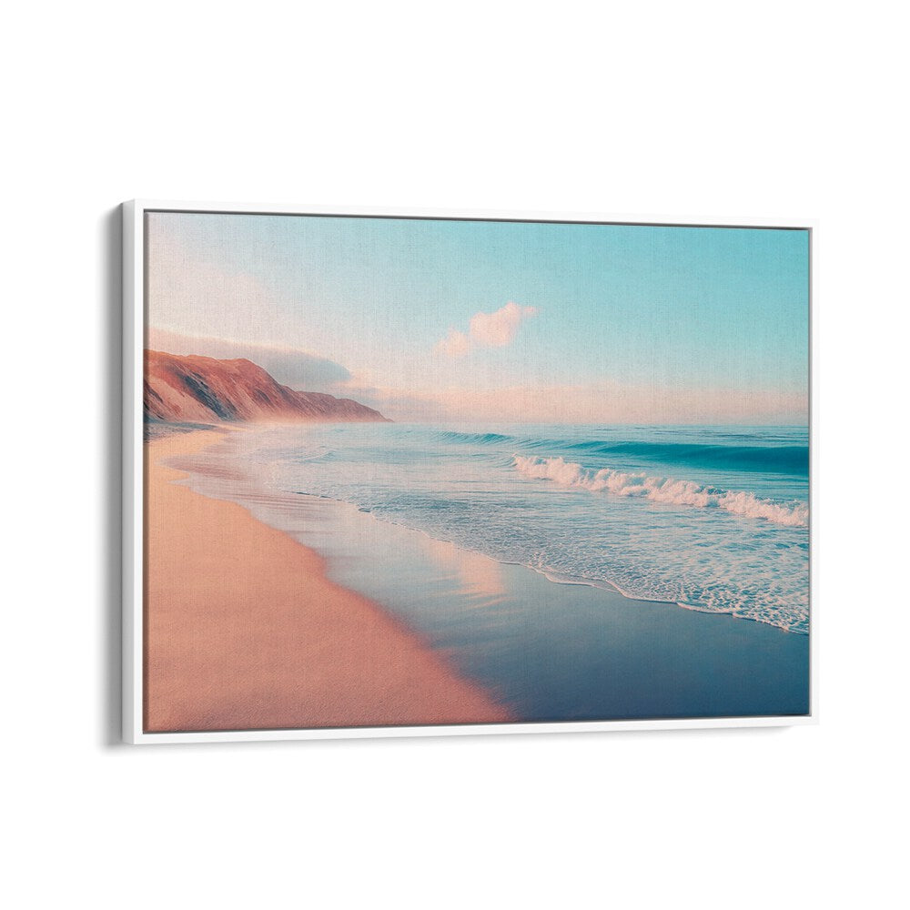 Serene PACIFIC BEACH, BEACH PAINTINGS by Philippe Hugonnard captures tranquil coastal vibes for stylish living.