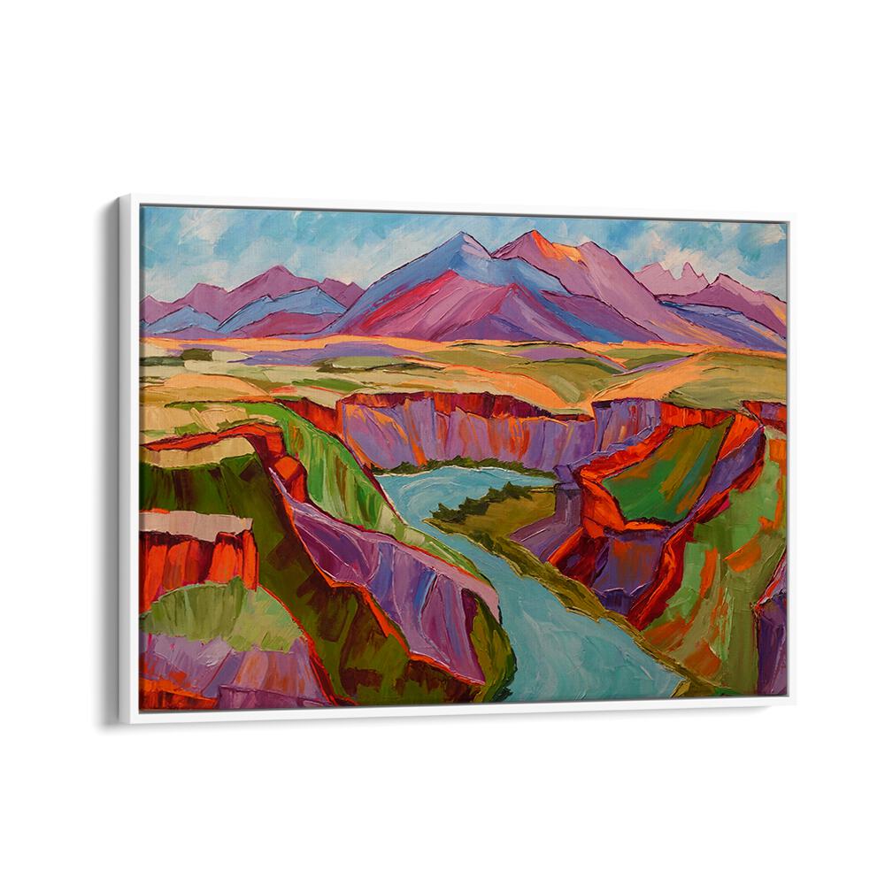 COLORFUL SUNSET , LANDSCAPE PAINTINGS