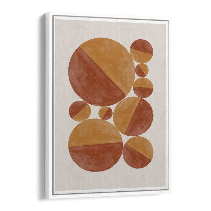 BURNT ORANGE BOLS BY THE MIUUS STUDIO , ABSTRACT PAINTINGS, ABSTRACT ART PRINTS