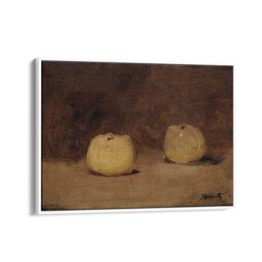 STILL LIFE WITH TWO APPLES (1880) BY EDOUARD MANET , VINTAGE PAINTINGS