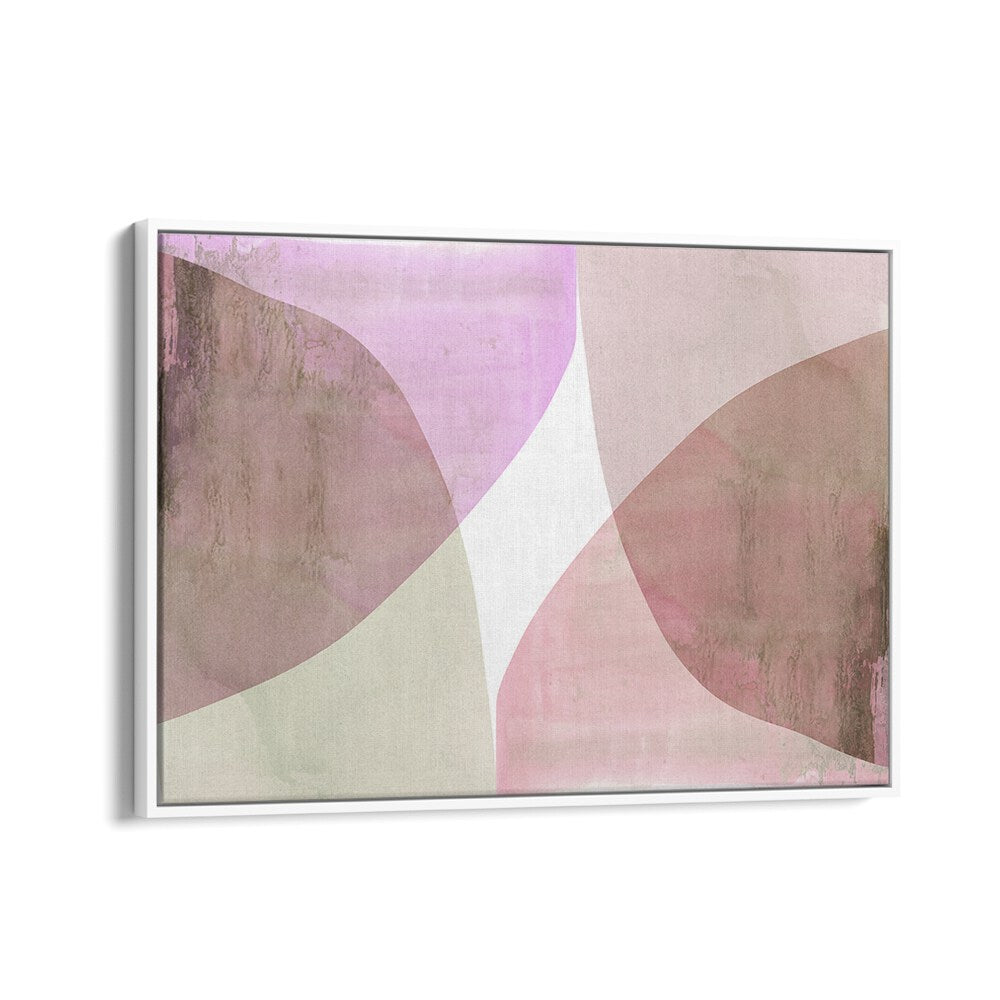 Stylish EARTHENWARE SURFACES II, ABSTRACT PAINTINGS featuring soft pinks and greens, perfect for elevating your space.