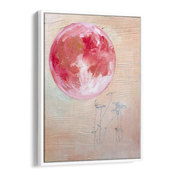 PINK MOON SMALL , LANDSCAPE PAINTINGS