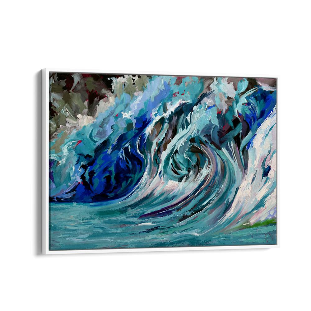 BLUE WAVE , BEACH PAINTINGS