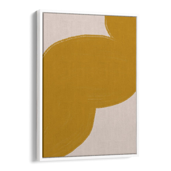 MUSTARD SHAPE ORGANIC , ABSTRACT PAINTINGS