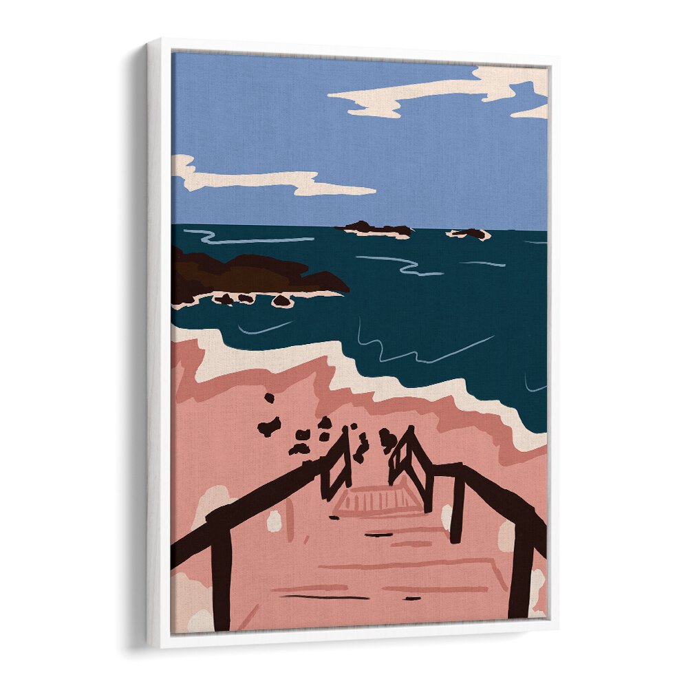 Stunning OCEAN BLUES, LANDSCAPE PAINTINGS artwork showcasing serene ocean views, perfect for your home decor collection.