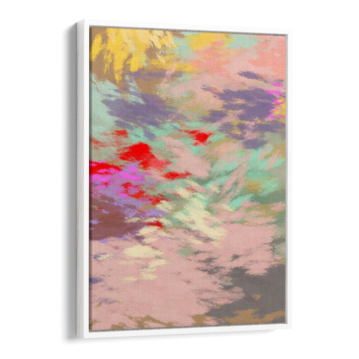 Vibrant hues blend in LAZY SUMMER DAYS III, ABSTRACT PAINTINGS, perfect for enhancing your relaxation space.