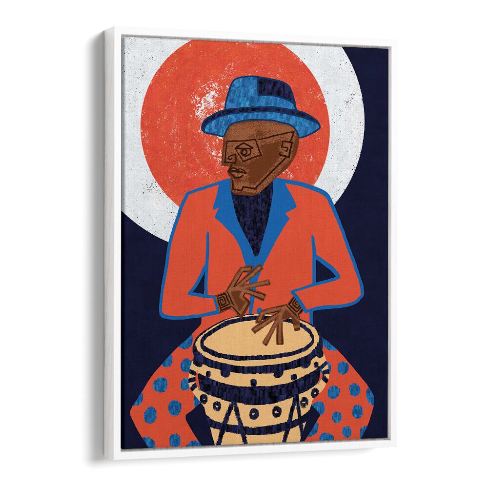 Colorful MUSICIAN GUY V, MOVIE POSTERS featuring a drummer, perfect for music lovers and creative spaces.