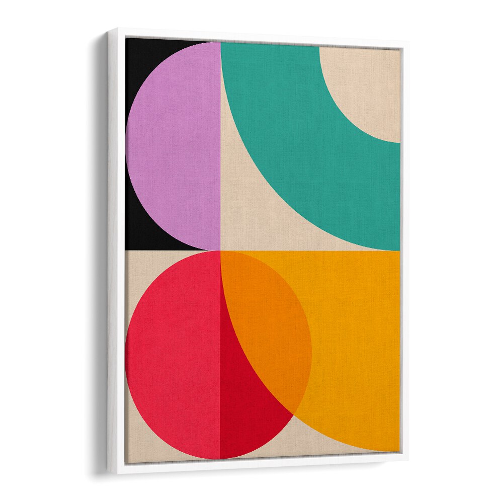 CIRCLES IN HARMONY VI , ABSTRACT PAINTINGS , ABSTRACT ART PRINTS