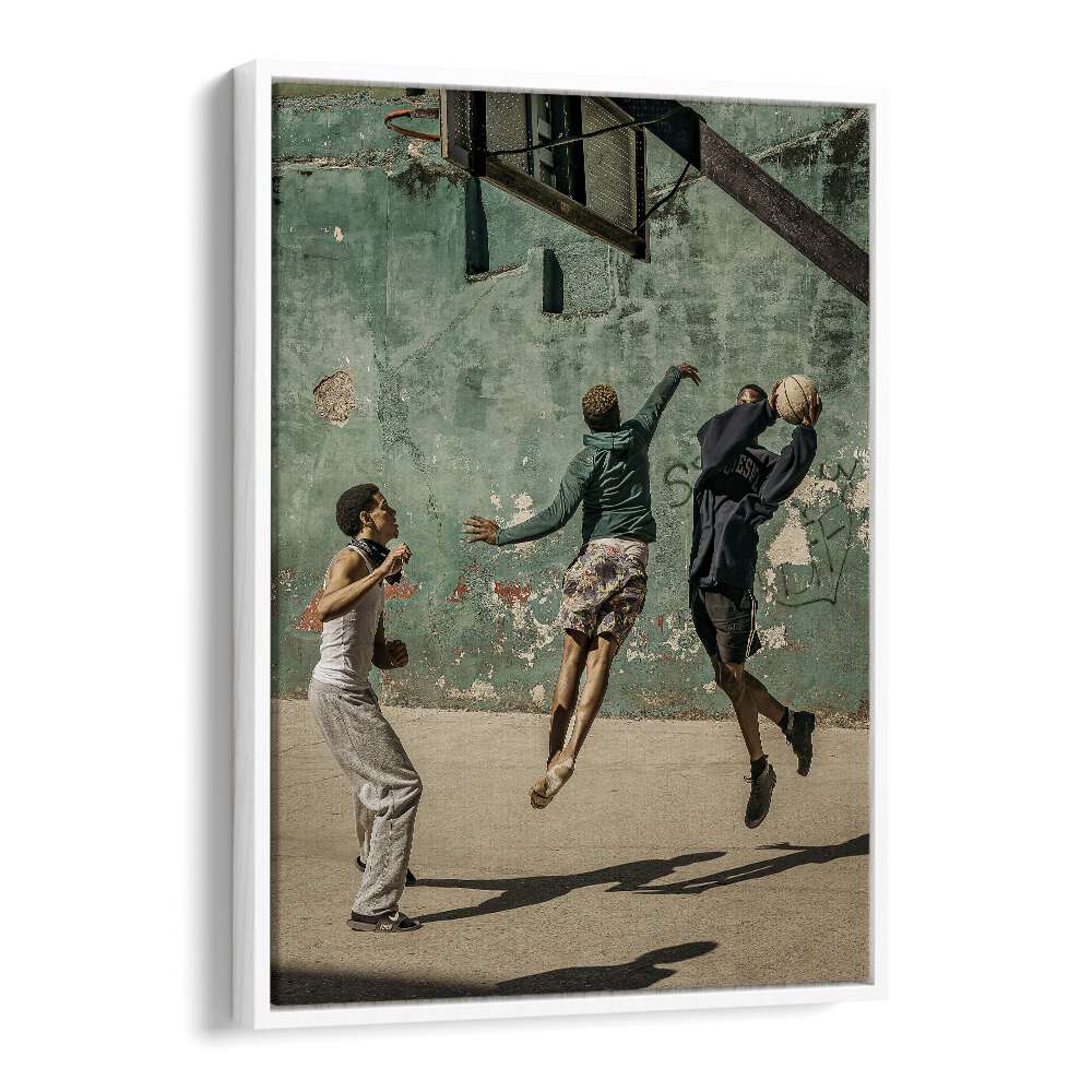 Christian Meermann painting - PLAYING BASKETBALL IV by Asianmonk