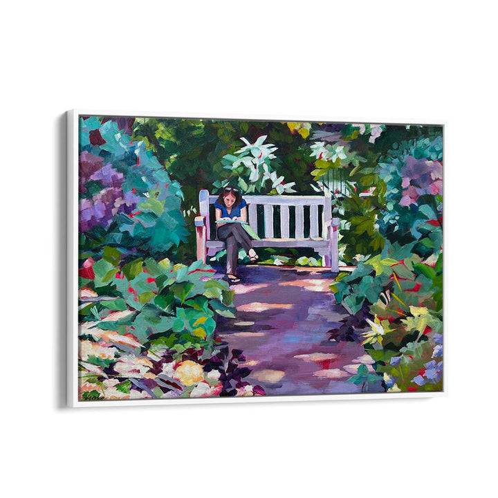 PRINCETON GARDEN , LANDSCAPE PAINTINGS