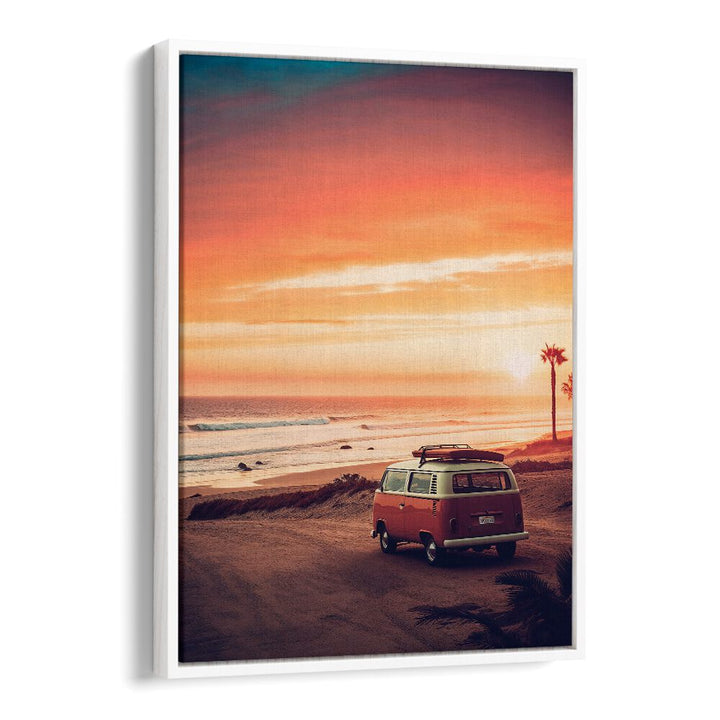 VAN SUNSET , CAR POSTERS