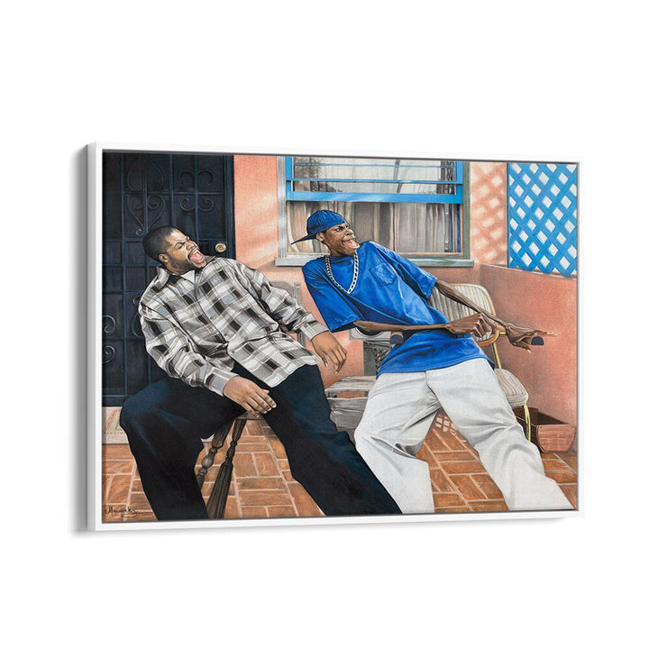 Vibrant FRIDAY, AFRICAN ART PAINTINGS capture a lively scene, perfect for enhancing your living space with culture.