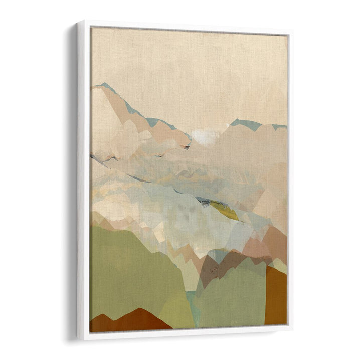 Stunning PEACHY MOUNTAIN RANGE I, LANDSCAPE PAINTINGS, showcasing vibrant colors that enhance any living space.