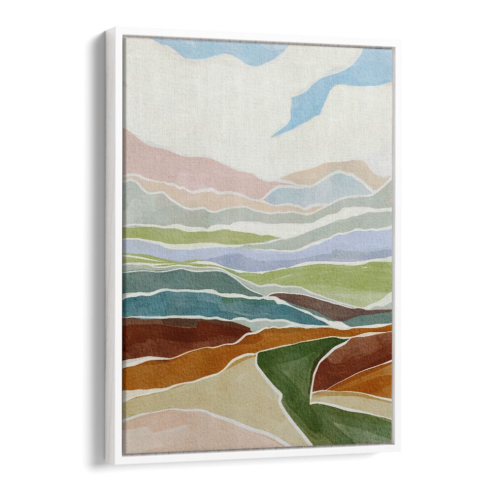 WARM AND COOL , LANDSCAPE PAINTINGS