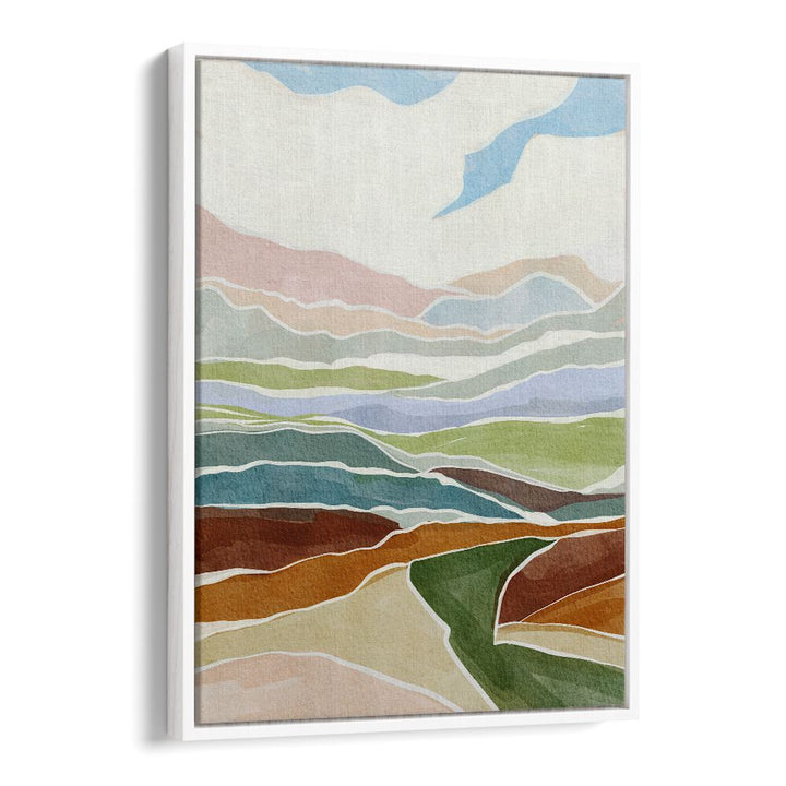WARM AND COOL , LANDSCAPE PAINTINGS