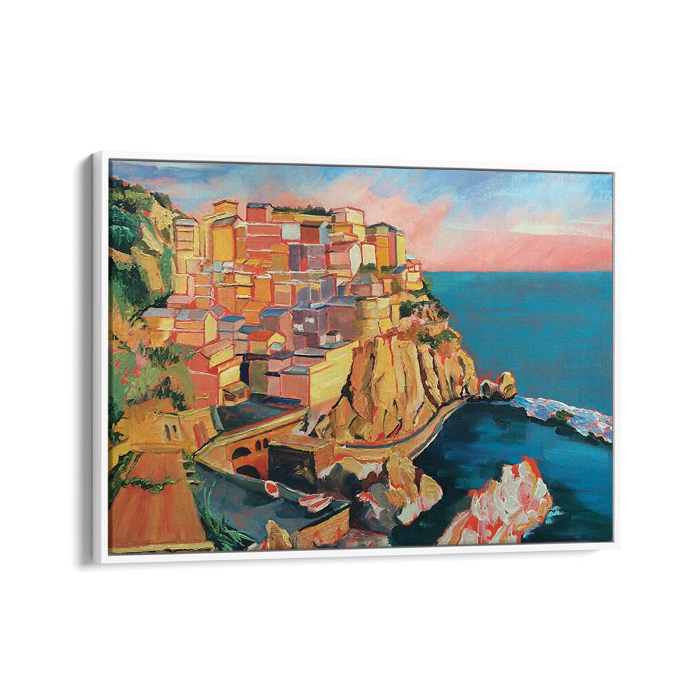 MANAROLA ITALY , LANDSCAPE PAINTINGS
