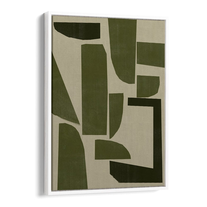 GREEN COMPOSITION III BY THE MIUUS STUDIO , ABSTRACT PAINTINGS, ABSTRACT ART PRINTS