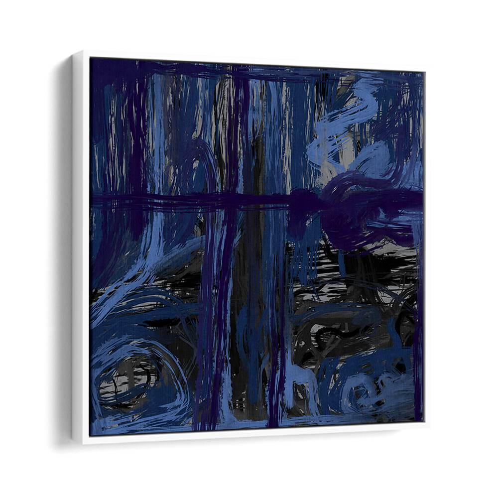 Elegant BLUE OCEANIC, ABSTRACT PAINTINGS showcasing deep blues and coastal beauty, perfect for enhancing your space.