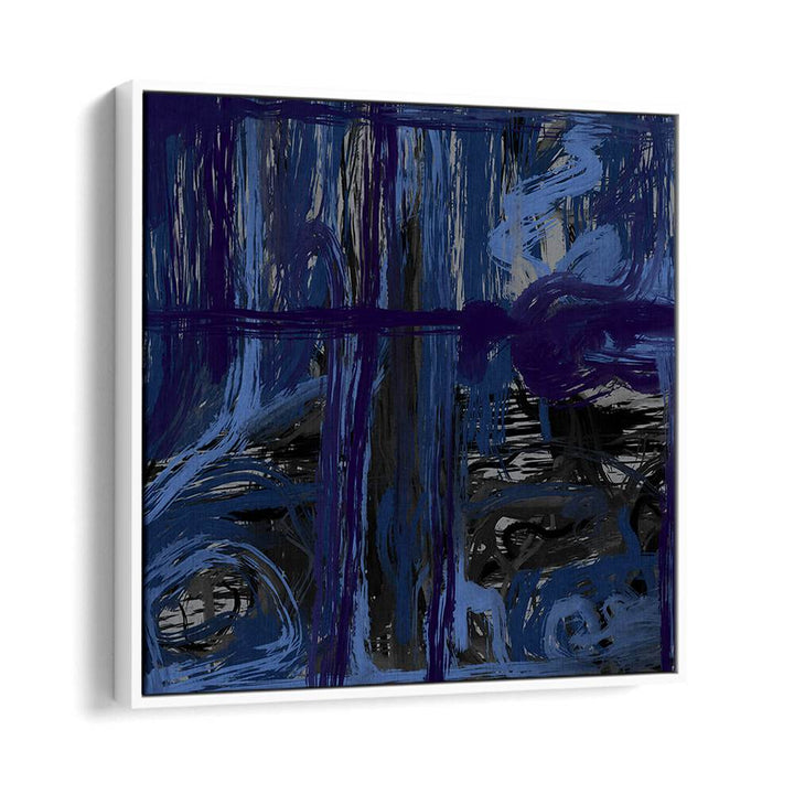Elegant BLUE OCEANIC, ABSTRACT PAINTINGS showcasing deep blues and coastal beauty, perfect for enhancing your space.