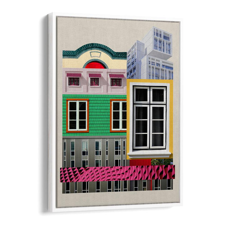 Colorful ARCH LEGO II, WALL ART PRINTS showcasing innovative architectural designs for creative decor. Perfect for any space!