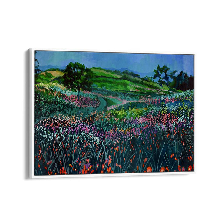 FIELDS OF FLOWERS , LANDSCAPE PAINTINGS