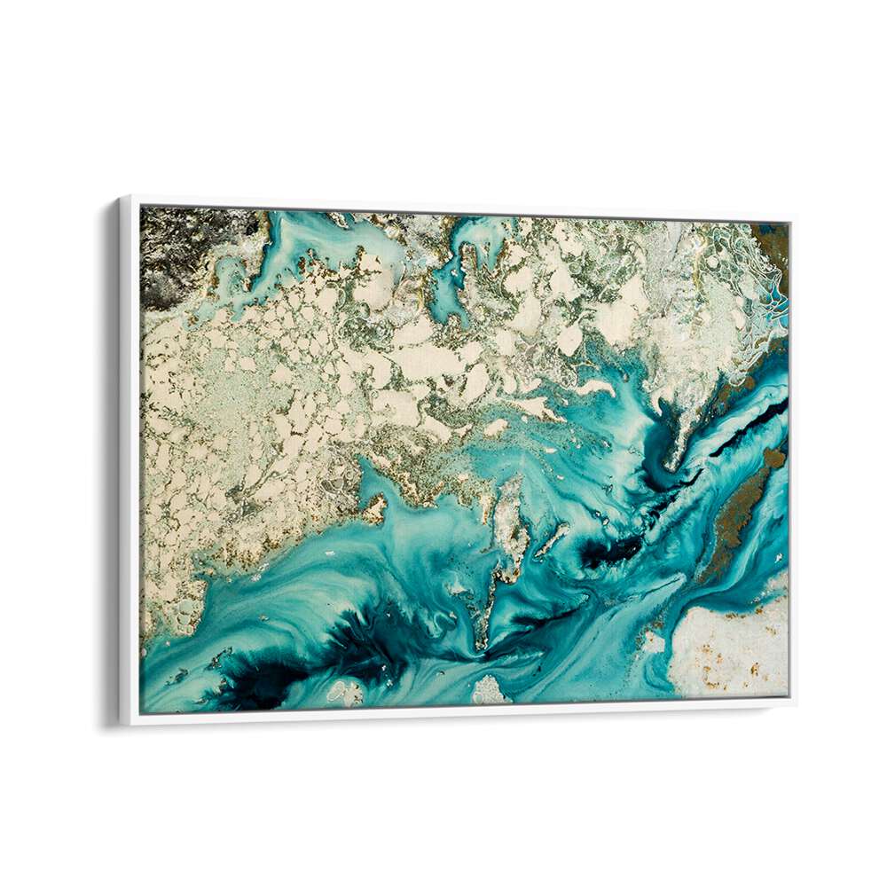 Transform your space with OCEAN’S ENIGMA, ABSTRACT PAINTINGS showcasing vibrant ocean-inspired colors and textures.