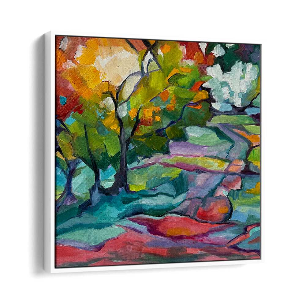 COLOURFUL PATH , LANDSCAPE PAINTINGS