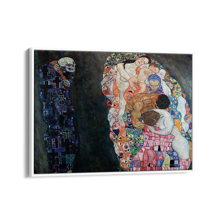 DEATH AND LIFE (1910-1915) BY GUSTAV KLIMT , VINTAGE PAINTINGS