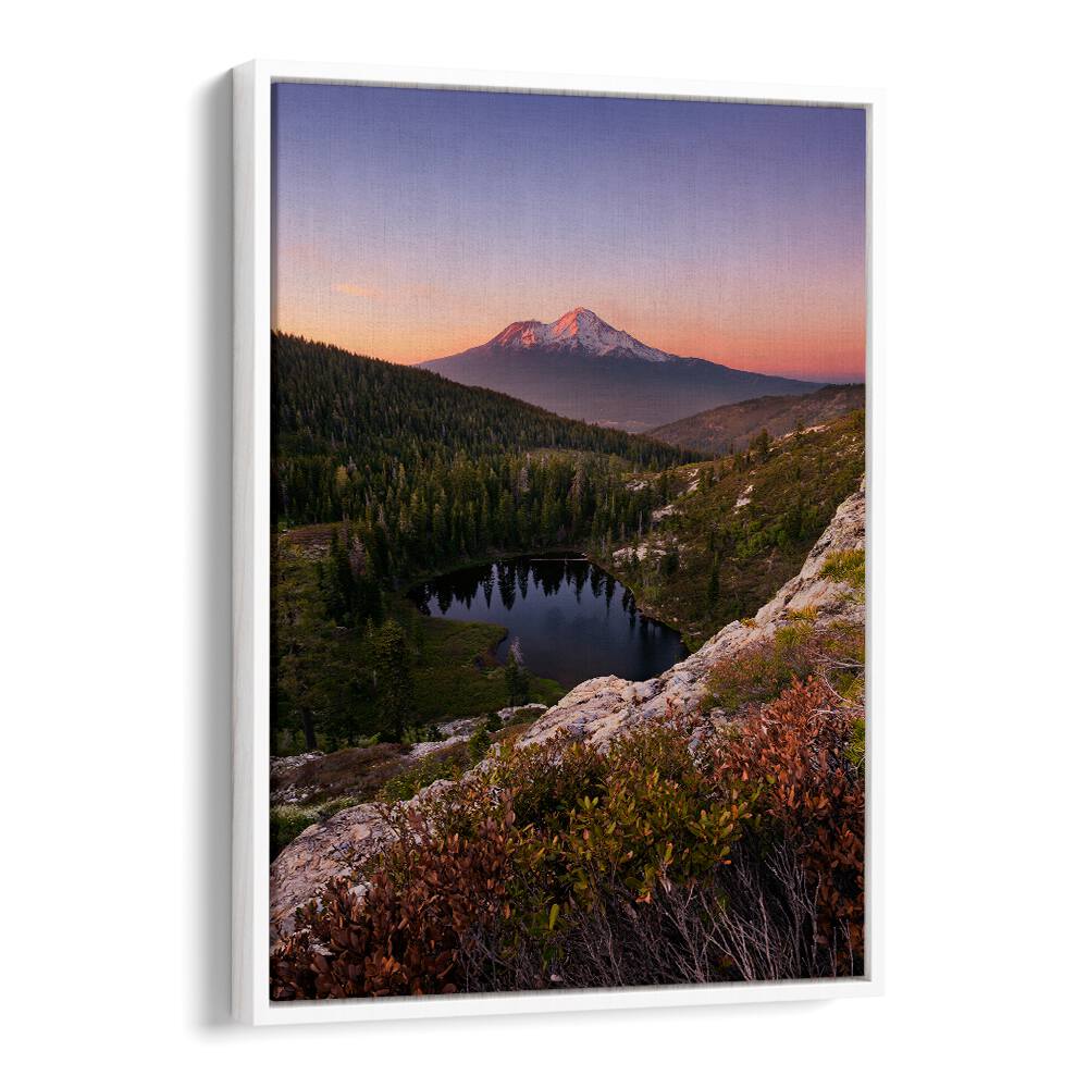 HEART LAKE VERTICAL BY STEFAN HEFELE , LANDSCAPE PHOTO PRINTS