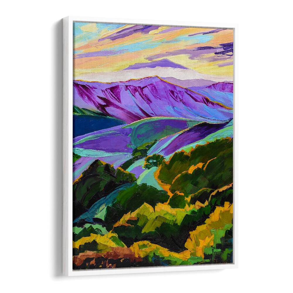 PURPLE MOUNTANS MAJESTY , LANDSCAPE PAINTINGS