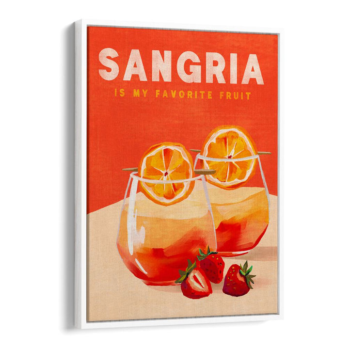Vibrant SANGRIA, BAR art featuring refreshing drinks, perfect for enhancing your bar or café space.