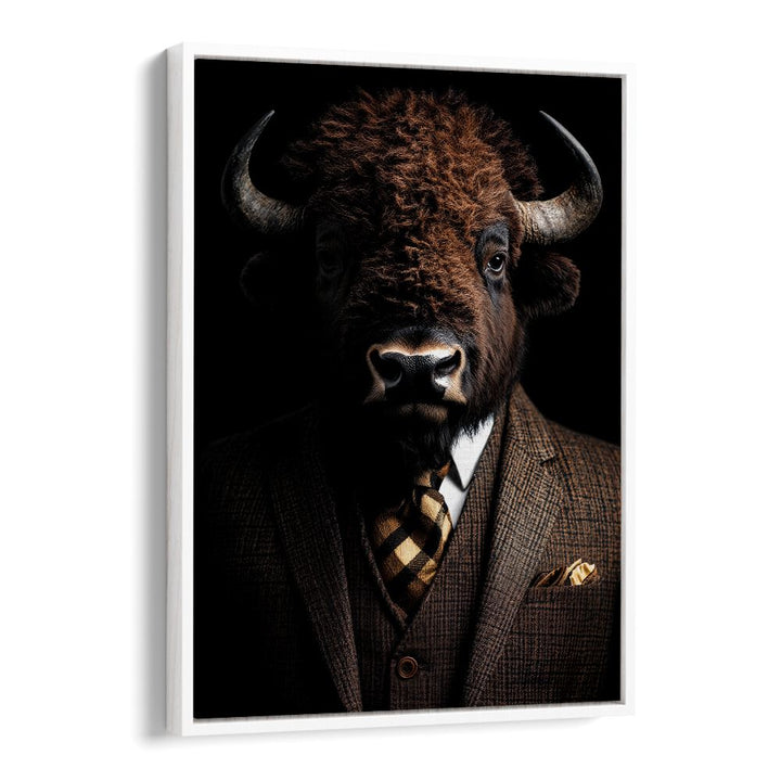 WILD SUITS - BISON , ANIMAL PAINTINGS