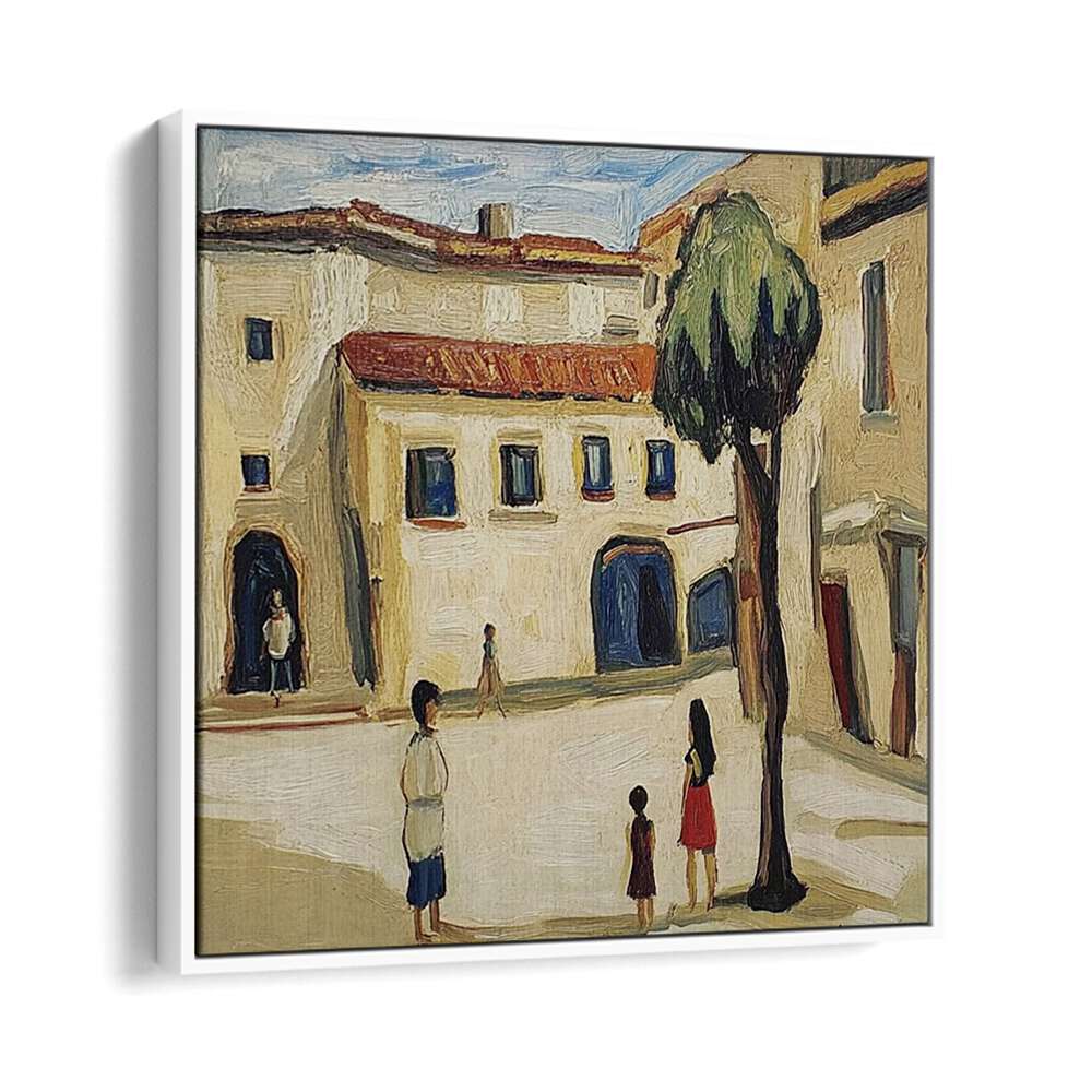 Elegant STREET SCENE V artwork capturing urban life, perfect for adding style to any streetwear collection.
