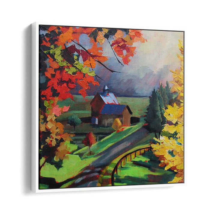BORROWED LIGHT I , LANDSCAPE PAINTINGS